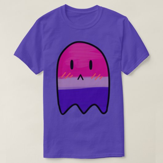 T-shirt fantôme bisexuel (Design devant)