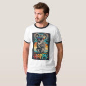 T-shirt fantôme cool (Devant entier)