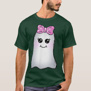 T-shirt Fantôme Cute Avec Vêtements Et Accessoires Femmes