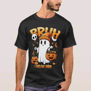 T-shirt Fantôme de Bruh Halloween Spooky Halloween Fantôme
