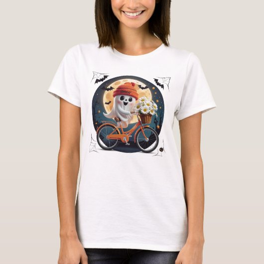 T-shirt Fantôme de cyclisme (Devant)