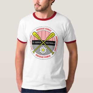 T-shirt fantôme de filles de palette de lac