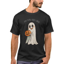 Fantôme de Halloween effrayant avec citrouille