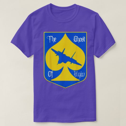 T-shirt Fantôme De Kiev (2) (Design devant)