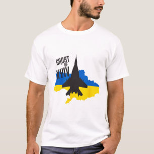 T-shirt Fantôme de Kiev - Pilote de chasse Mig 29 As de l'