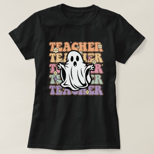 T-shirt fantôme de professeur (Design devant)