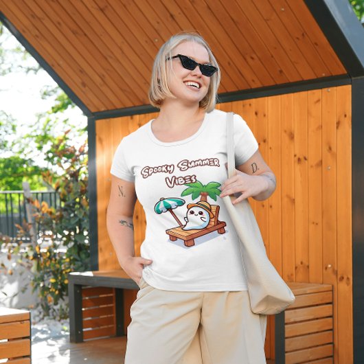 T-shirt Fantôme d'été de Summerween mignon