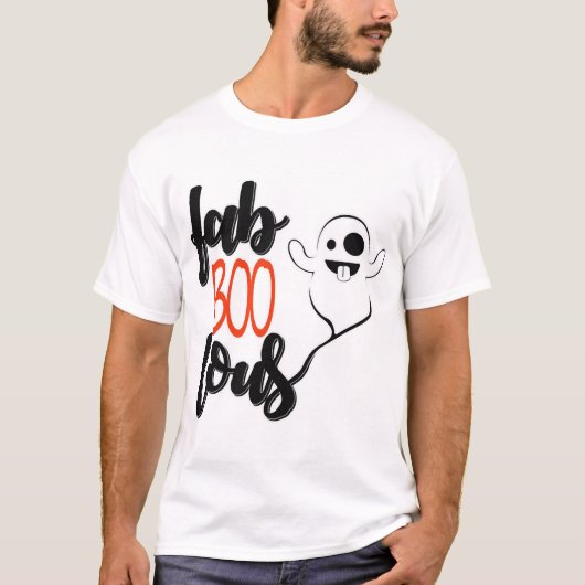 T-shirt Fantôme d'Halloween (Devant)