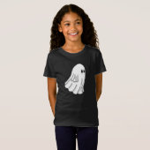 T-Shirt Fantôme d'Halloween effrayant (Devant entier)