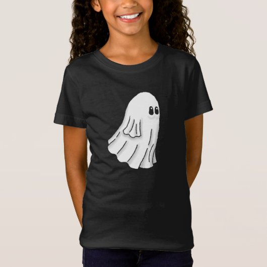 T-Shirt Fantôme d'Halloween effrayant (Devant)