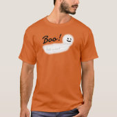 T-shirt Fantôme d'Halloween KiniArt (Devant)