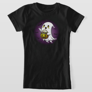 T-Shirt Fantôme éffrayant | NOIR SEULEMENT