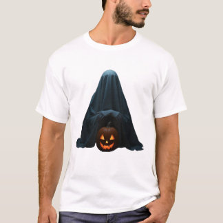 T-shirt fantôme et Jack-o'-lantern halloween