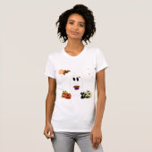 T-shirt Fantôme et thé (Devant entier)