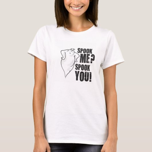 T-shirt fantôme féminin (Devant)