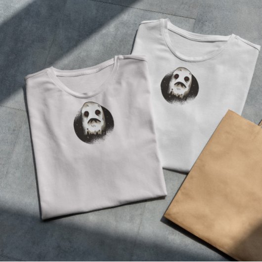 T-shirt Fantôme foncé