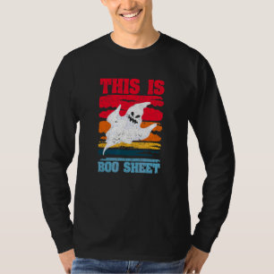 T-shirt Fantôme Halloween Épouvantable C'est une feuille d