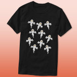 T-shirt Fantôme mignon<br><div class="desc">Un design fantôme mignon pour ceux qui aiment les choses éffrayantes. Parfait pour Halloween. Art original de Nic Squirrell.</div>