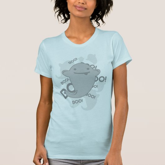 T-shirt Fantôme mignon de Kawaii (Devant)