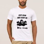 T-shirt fantôme noir (Devant)