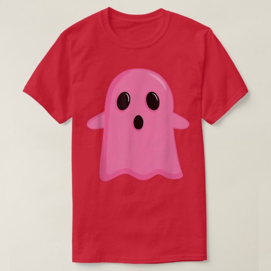 T-shirt Fantôme rose 2634 (Design devant)