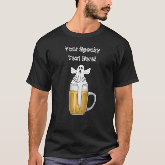 T-shirt Fantôme Spooky Boo (Devant)