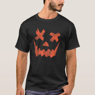 T-shirt Fantôme Visage I Halloween Éffrayant I Costume I