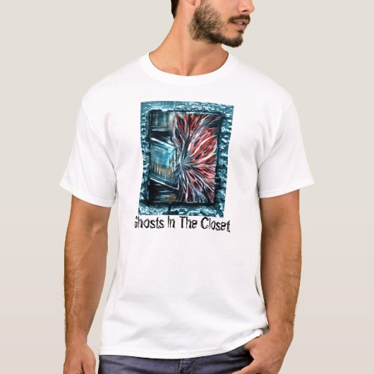T-shirt Fantômes dans le placard (Devant)