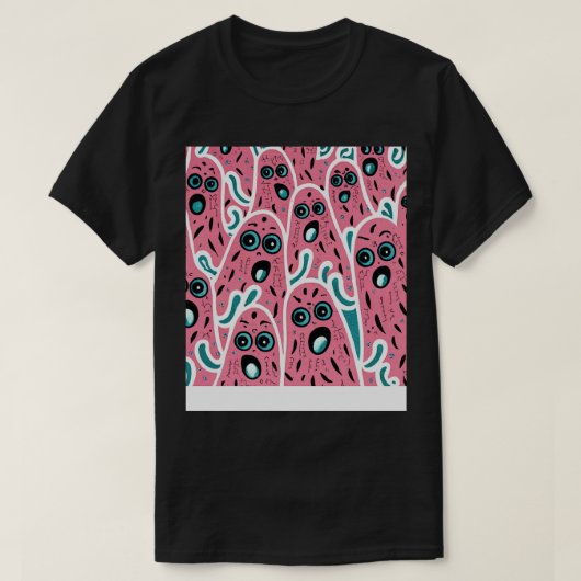 T-shirt Fantômes de danse (Design devant)