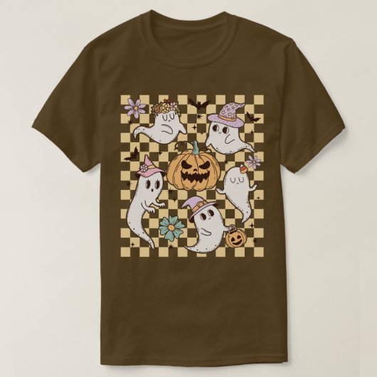 T-shirt Fantômes éffrayants (Design devant)