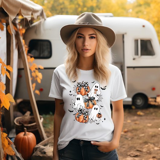 T-shirt Fantômes et Citrouilles