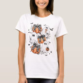T-shirt Fantômes et Citrouilles (Devant)