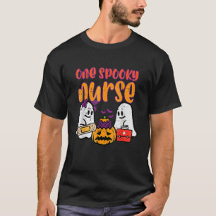 T-shirt Fantômes Une infirmière Éffrayante Infirmière Hall