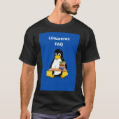 T-shirt FAQ Linuxeros (Devant)