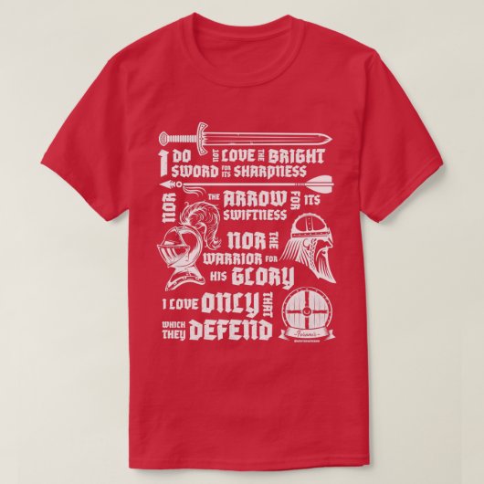 T-shirt Faramirx27s Serment (Design devant)