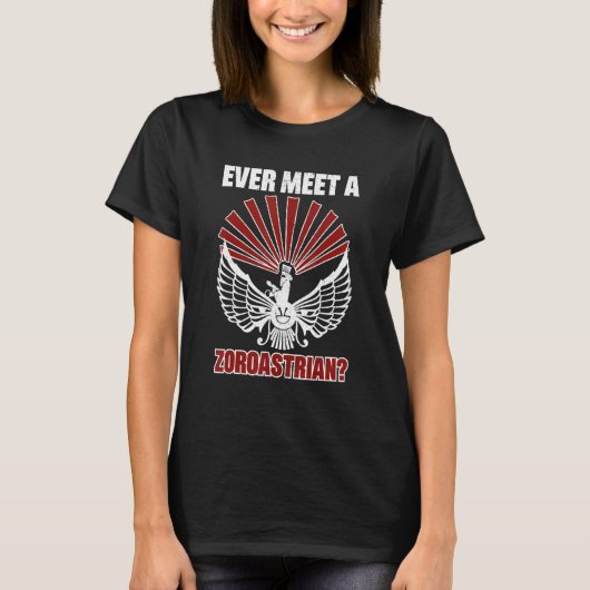 T-shirt Faravahar Zoroastrianism Zarathustra Symbol philos (Devant)
