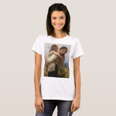 T-shirt Fardeau agréable par William Adolphe Bouguereau (Devant entier)