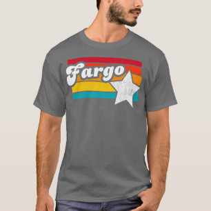 T-shirt Fargo North Dakota Souvenir Vintage désorganisé 2