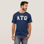 T-shirt Faria, geai (Devant entier)