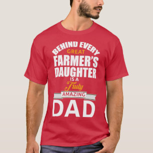 T-shirt Farmer Daughers Daddy