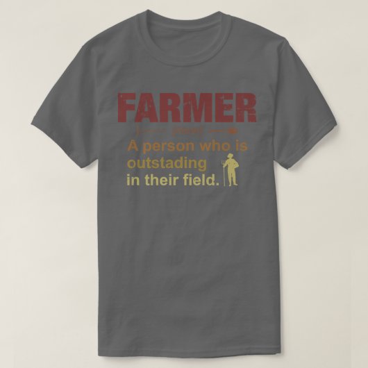 T-shirt Farmer Definition  (Design devant)