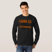 T-shirt Farmer Definition Noun Farmer Agriculture Tractor (Devant entier)