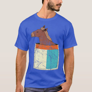 T-shirt Farmer Farm Animal Lover Farming Cute Pocket Donke