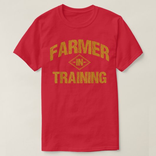 T-shirt Farmer In Training Farm Son Kids  (Design devant)
