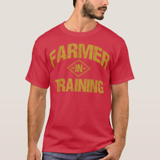 T-shirt Farmer In Training Farm Son Kids