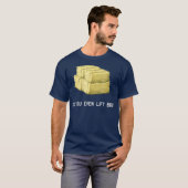 T-shirt Farmer Lift Bro Funny Hay Bale Exercice d'agricult (Devant entier)