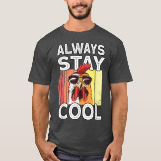 T-shirt Farmer Rooster Hen Chicken Hen
