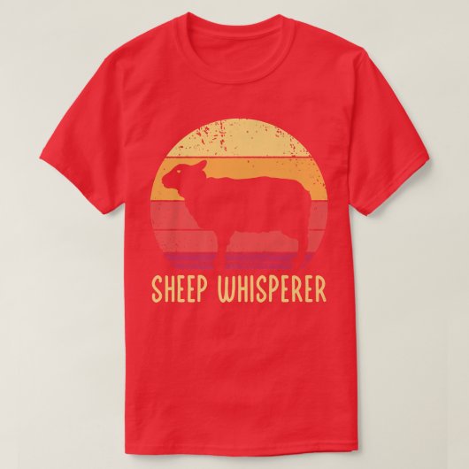 T-shirt Farmer Sheep Whisperer (Design devant)