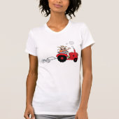 T-Shirt Farmer Sur Un Tracteur (Devant)