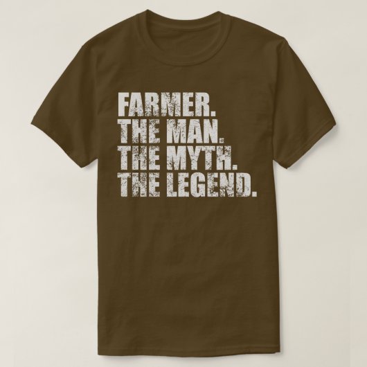 T-shirt FarmerFarmer Nom de famille Farmer nom de famille  (Design devant)